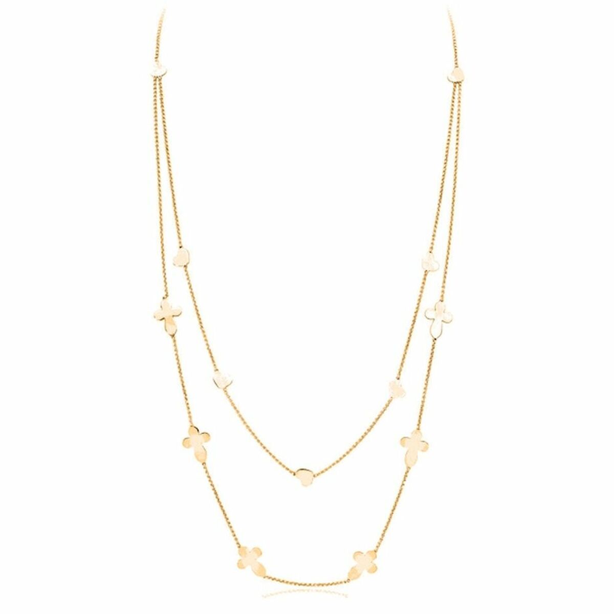 Damhalsband Amen CROCI CUORI DOPPIA