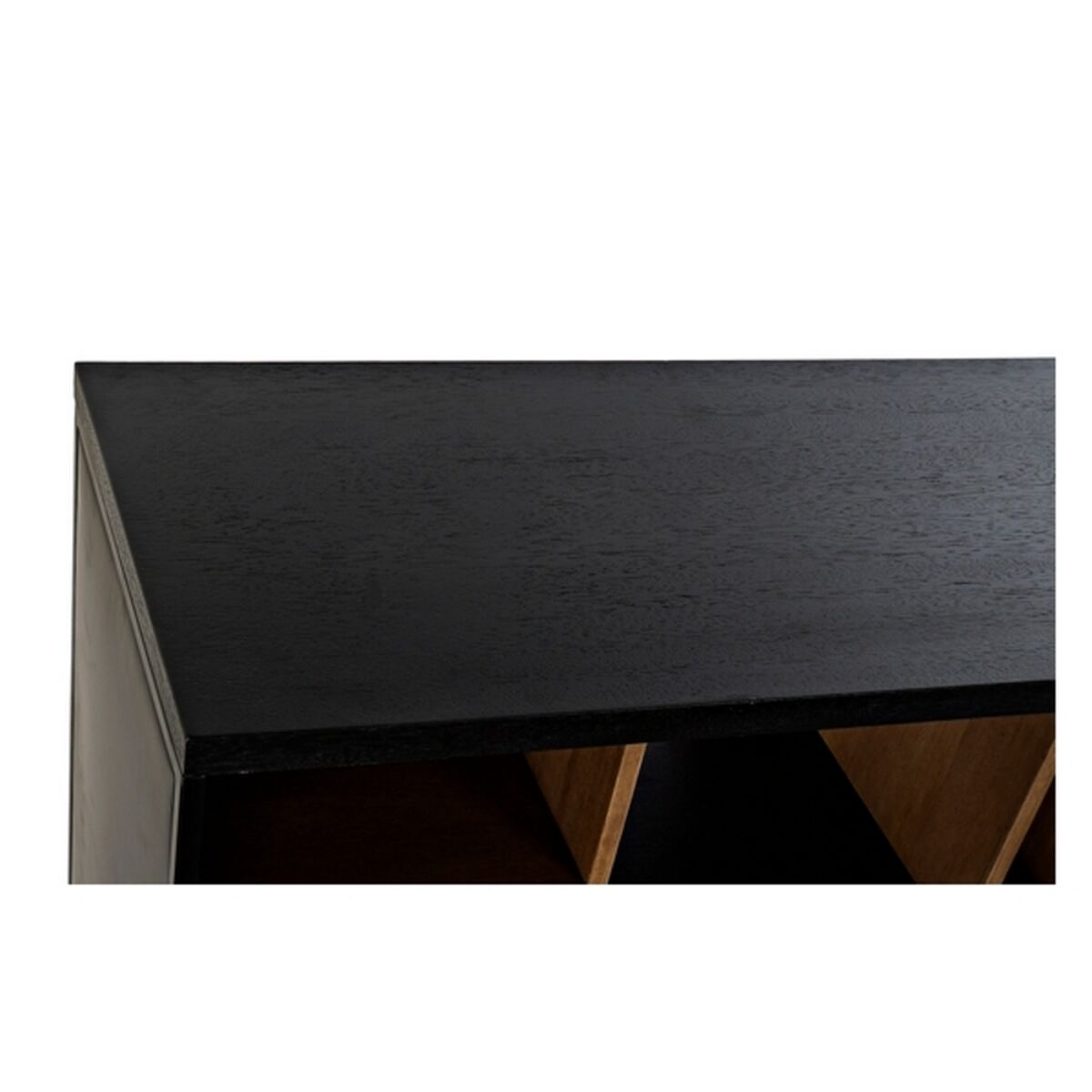 Skänk DKD Home Decor Alvin Svart Naturell Järn Aske 160 x 40 x 75 cm - 6