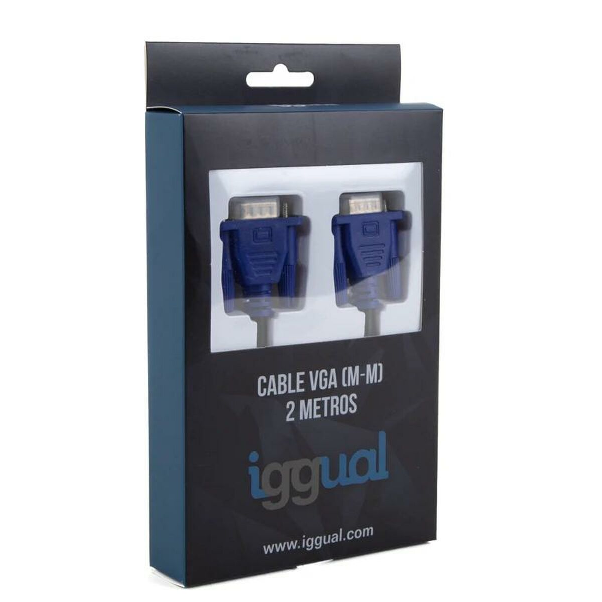 Data-/laddningskabel med USB iggual IGG318577 2 m - 2