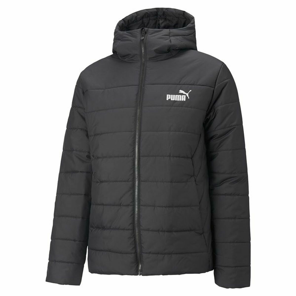 Träningsjacka Herr Puma Essentials Padded Svart - 8