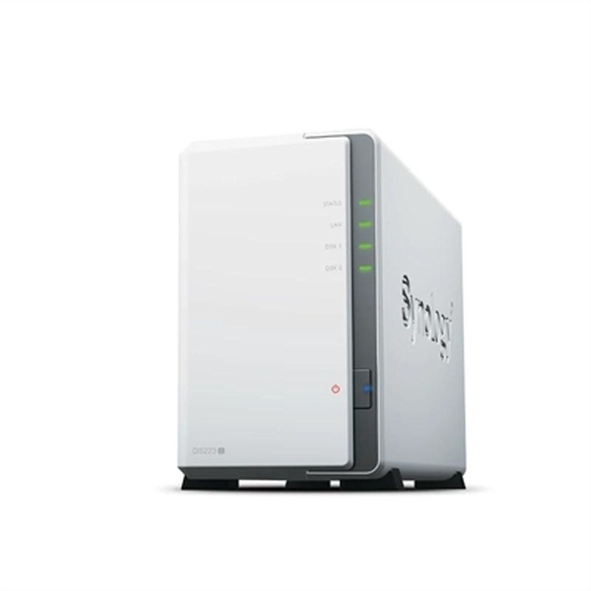 Nätlagringsenhet NAS Synology DS223j Vit