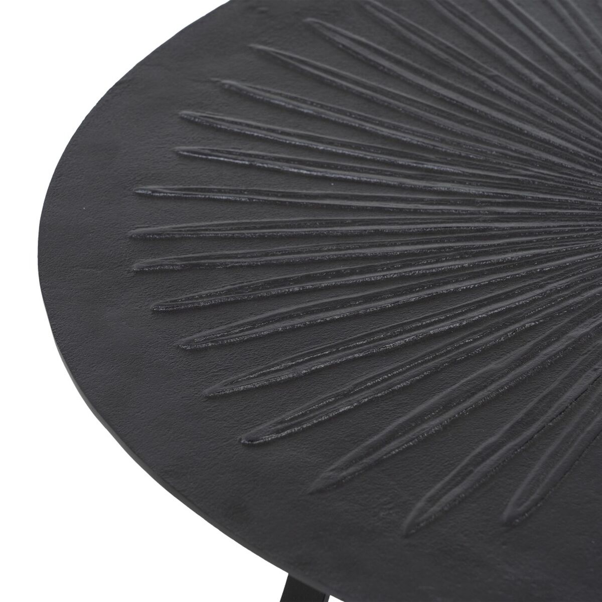 Soffbord Svart 80 x 80 x 35 cm - 3