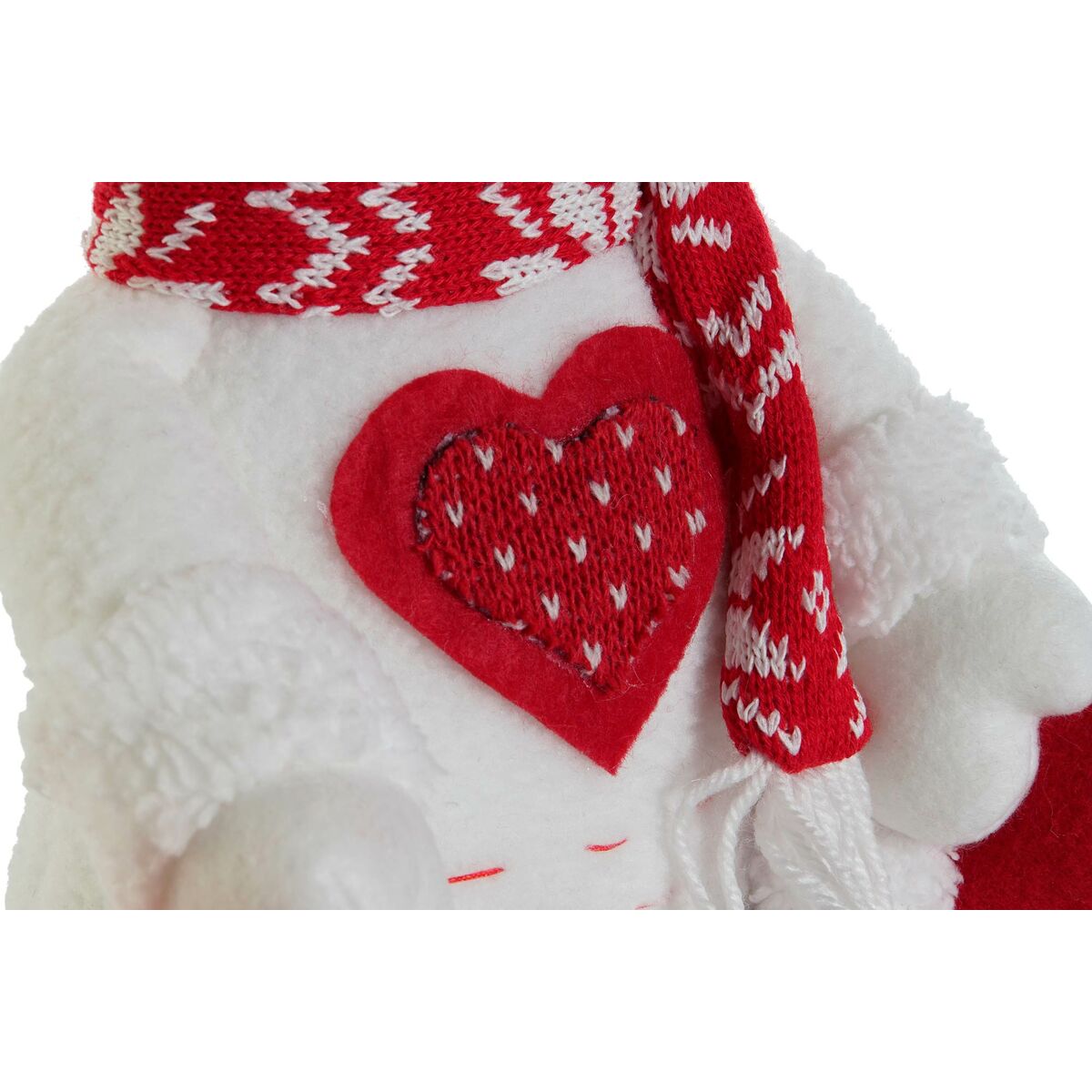 Julgranskula DKD Home Decor Vit Röd 24 x 14 x 30,5 cm (2 antal) - 3