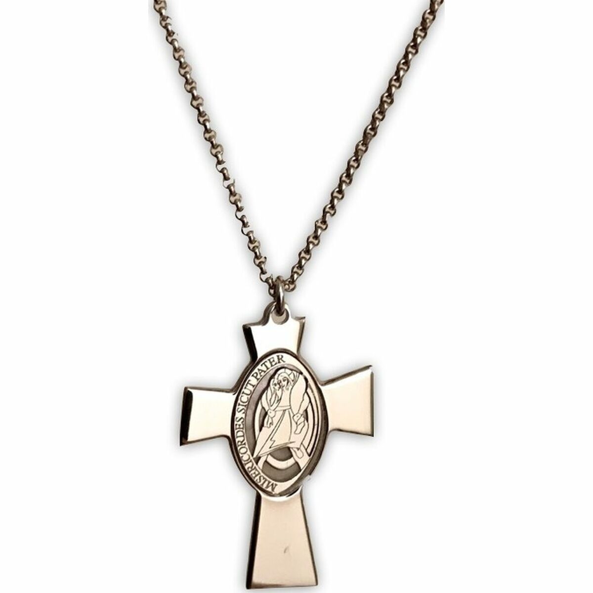 Unisexhalsband Amen CROCE GESU MADRE PERLA - 2