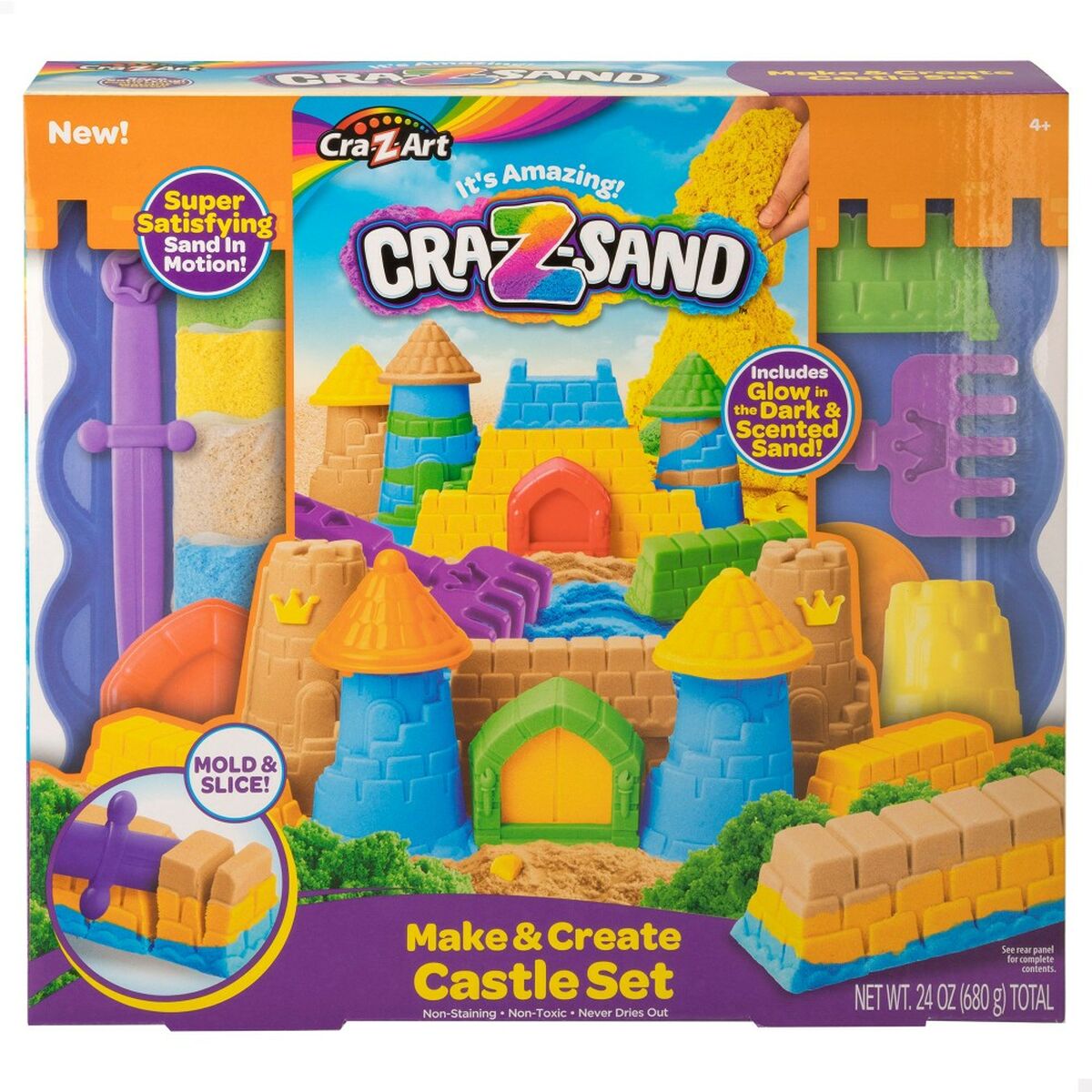 Uppsättning manuella aktiviteter Cra-Z-Art Cra-Z-Sand Castle - 3