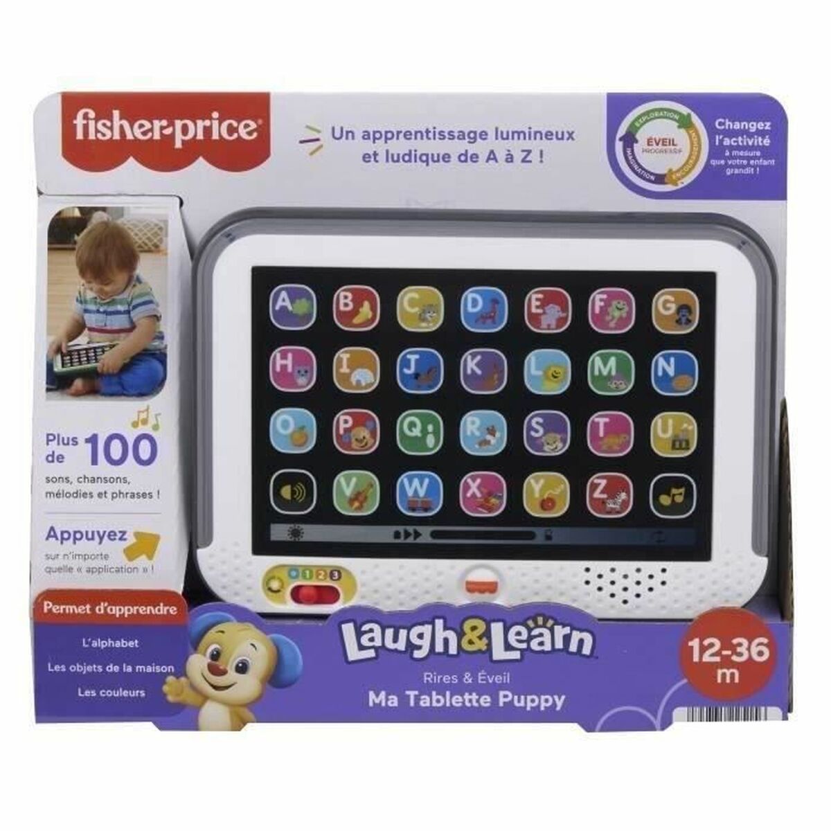 Interaktiv läsplatta för småbarn Fisher-Price - 2