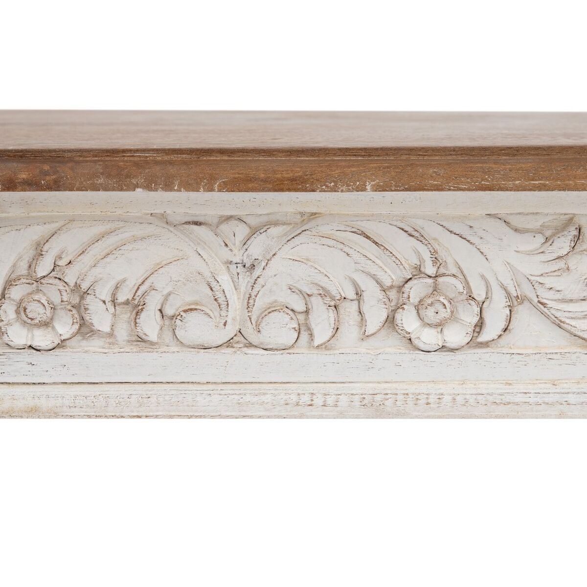 Soffbord Vit Naturell 120 x 70 x 45 cm - 4