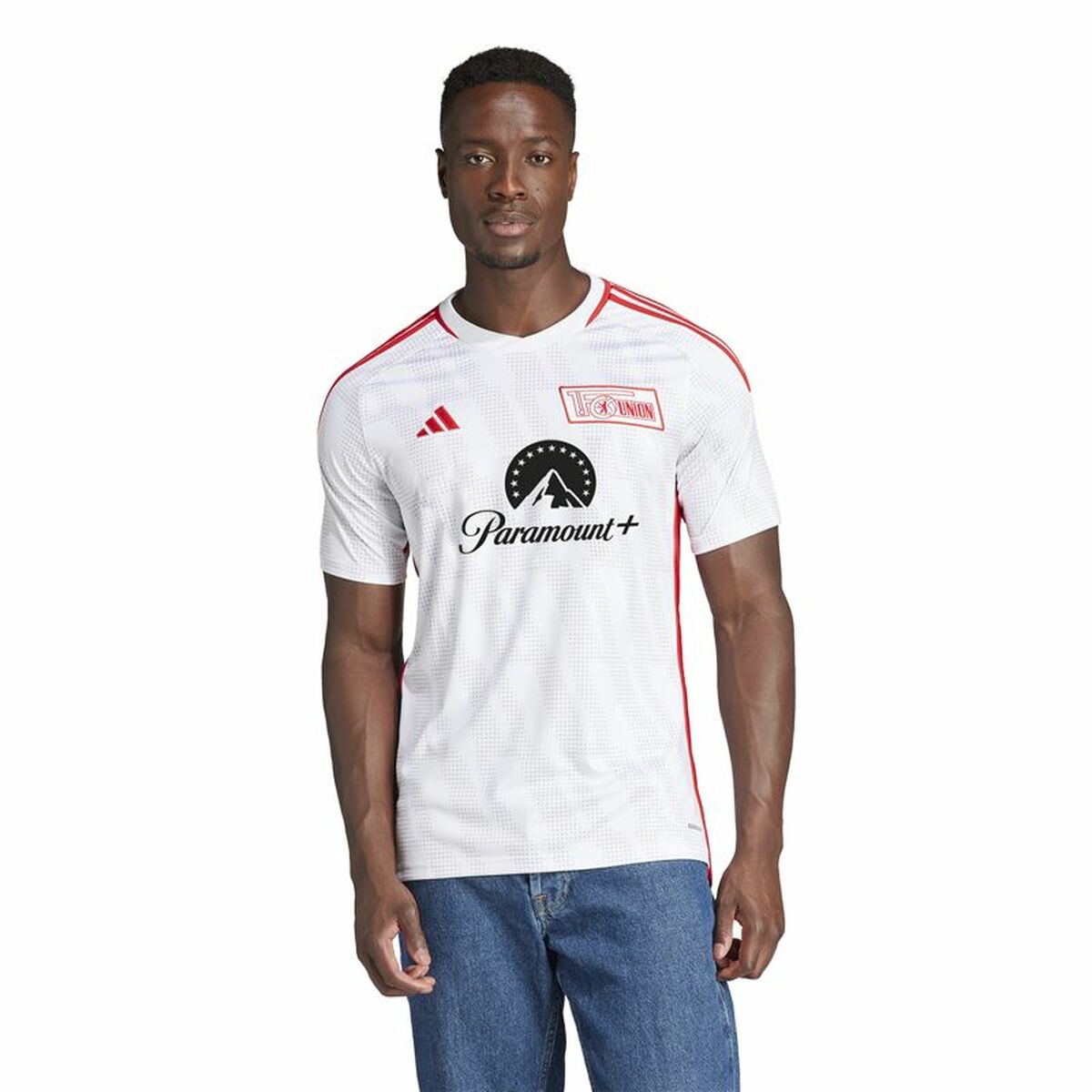 Kortärmad fotbollströja för herrar Adidas Fc Unión Berlin (XL) - 3