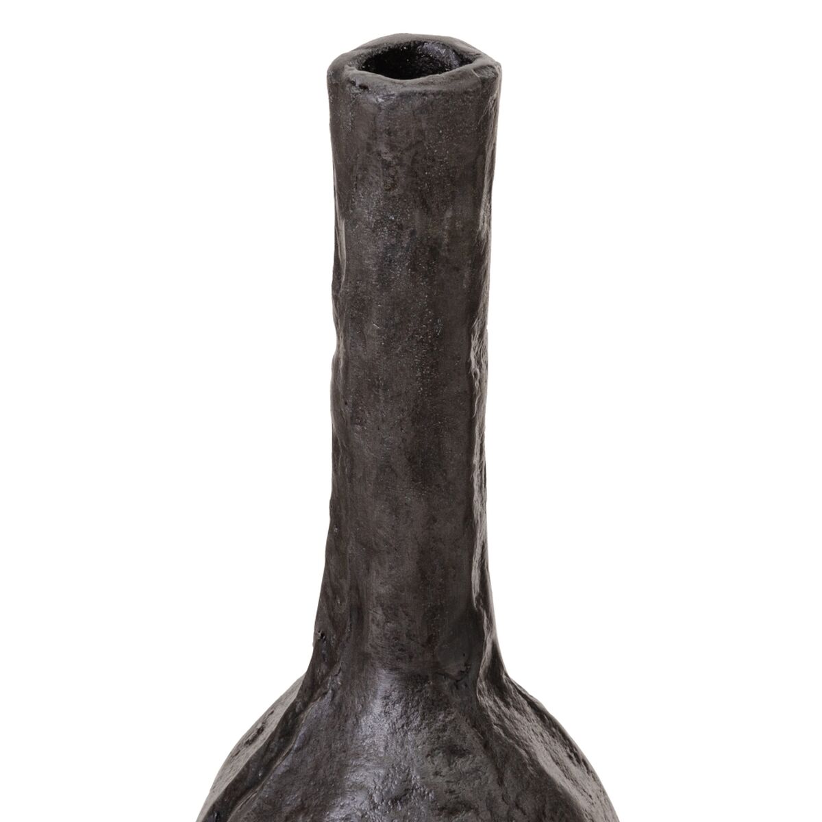 Vas 9 x 9 x 44,5 cm Grå Aluminium - 3
