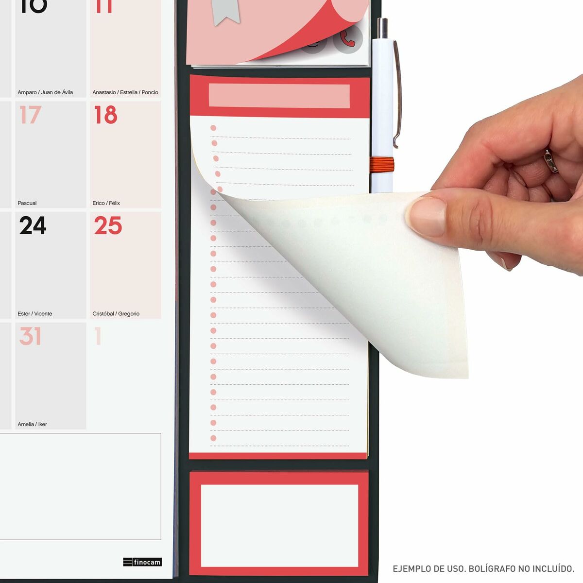 Väggkalender Finocam Papper 2025 21,5 x 32,5 cm - 6