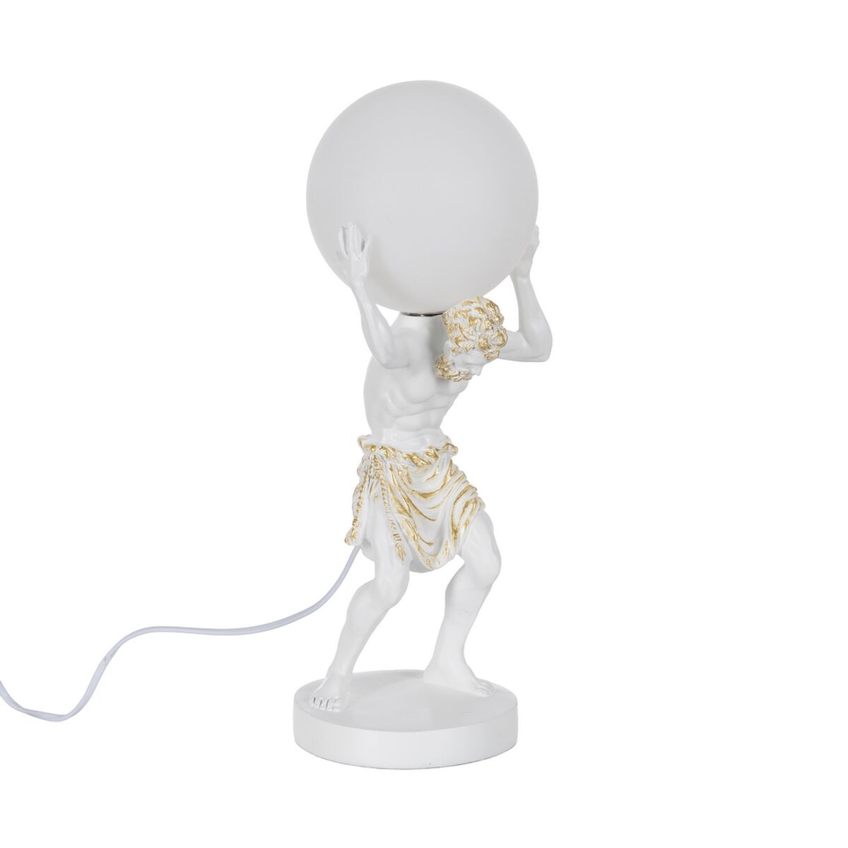 Bordslampa Vit Harts