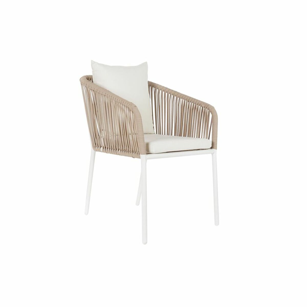 Bordsgrupp med stolar DKD Home Decor Beige 78 cm 163 x 95 x 6 cm - 4