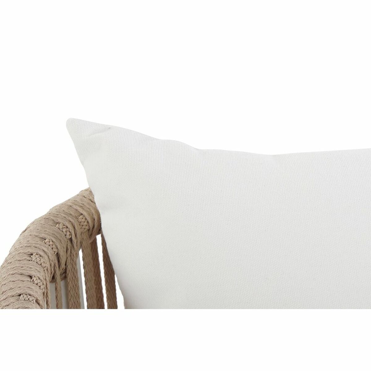 Bordsgrupp med stolar DKD Home Decor Beige 78 cm 163 x 95 x 6 cm - 6