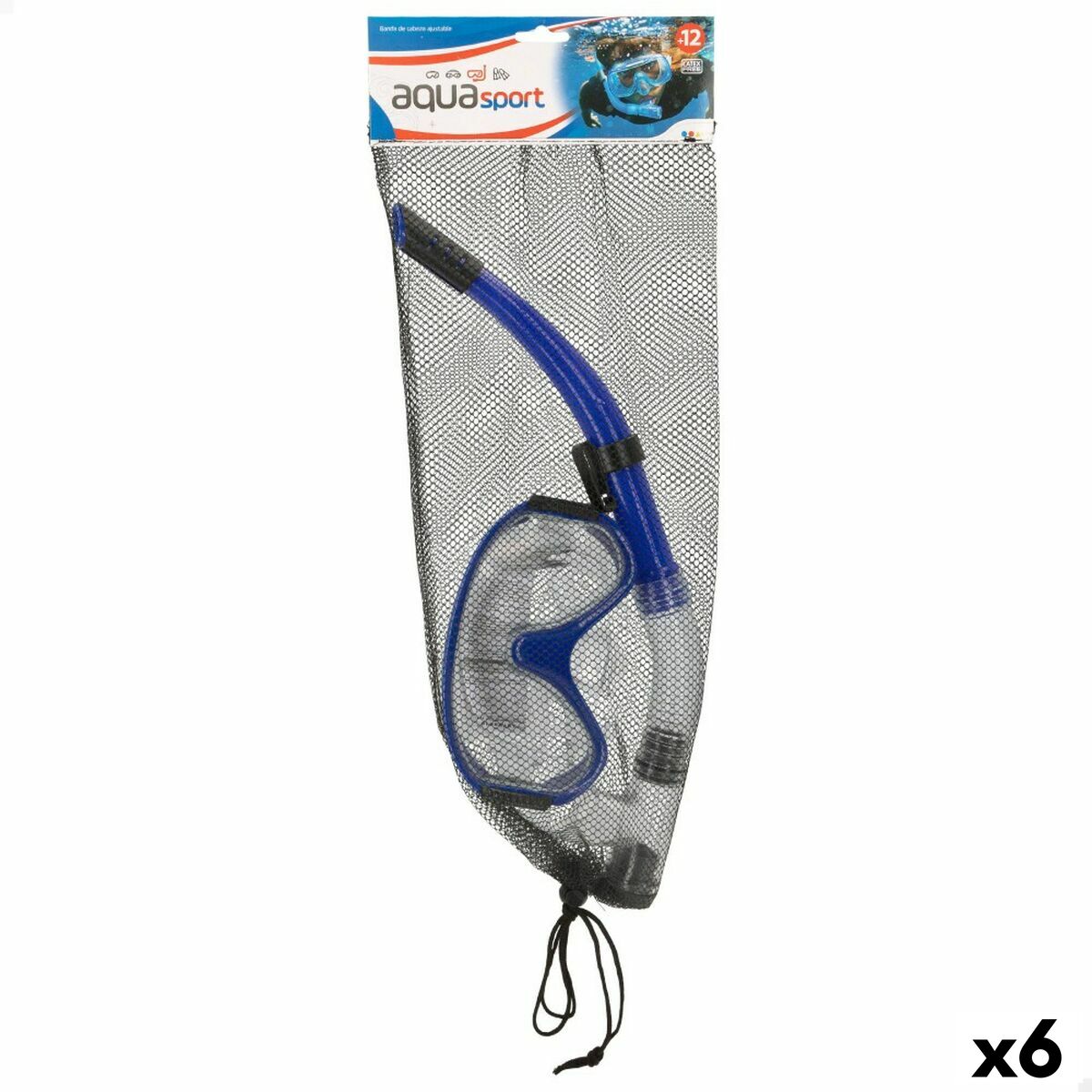 Snorkel och cyklop AquaSport - 5