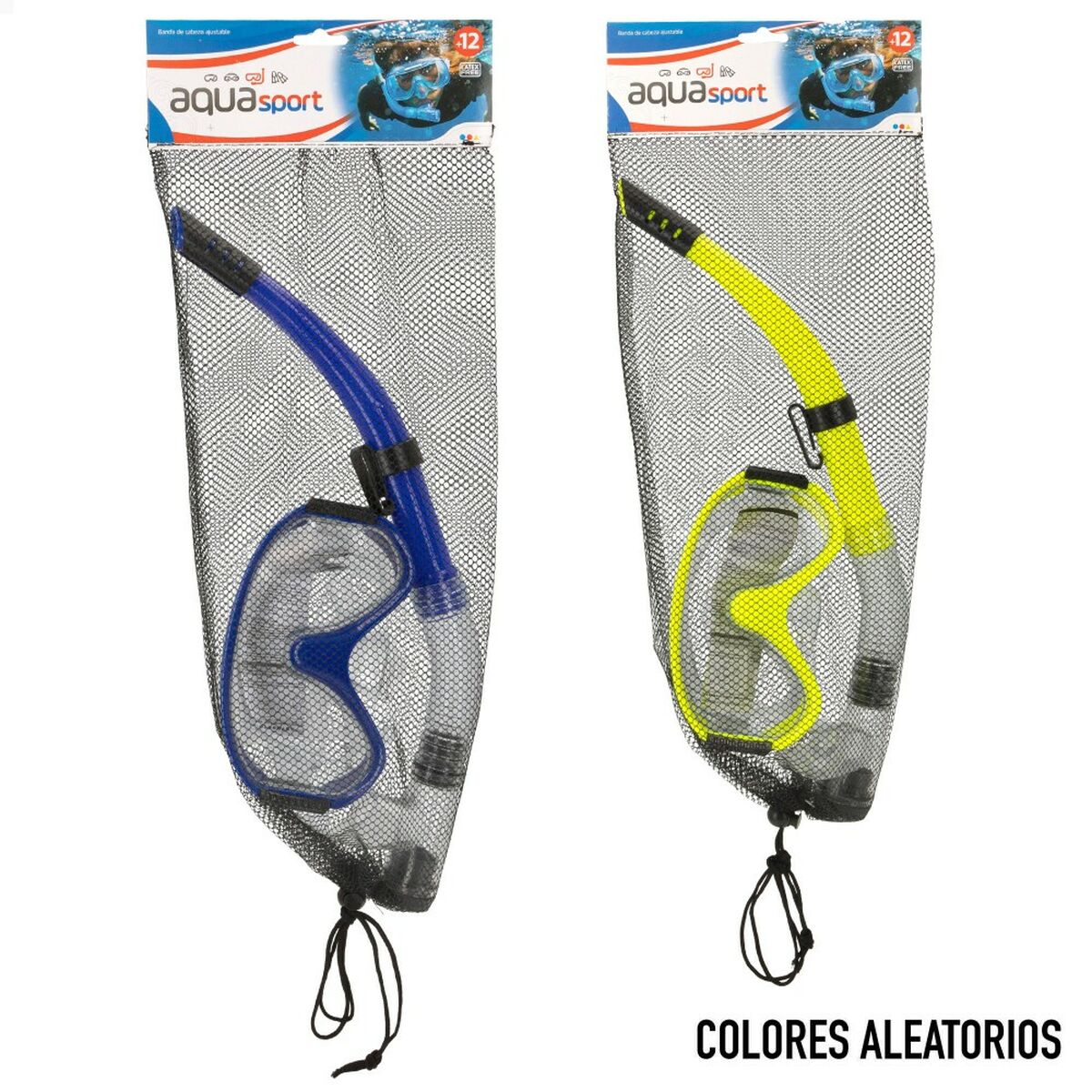 Snorkel och cyklop AquaSport - 3