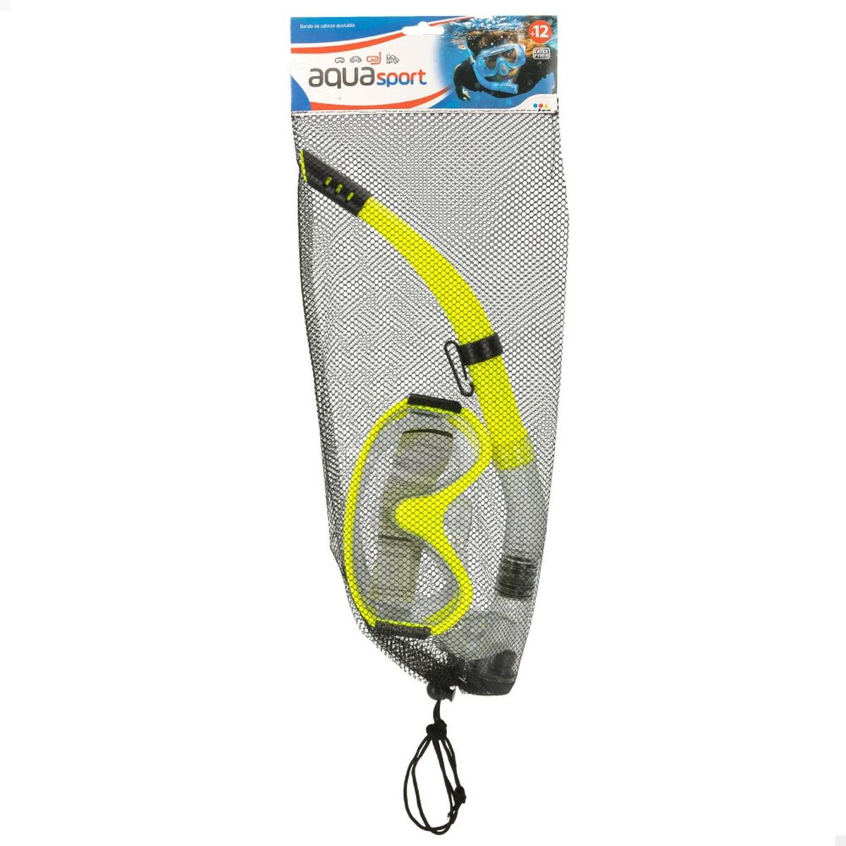Snorkel och cyklop AquaSport - 7