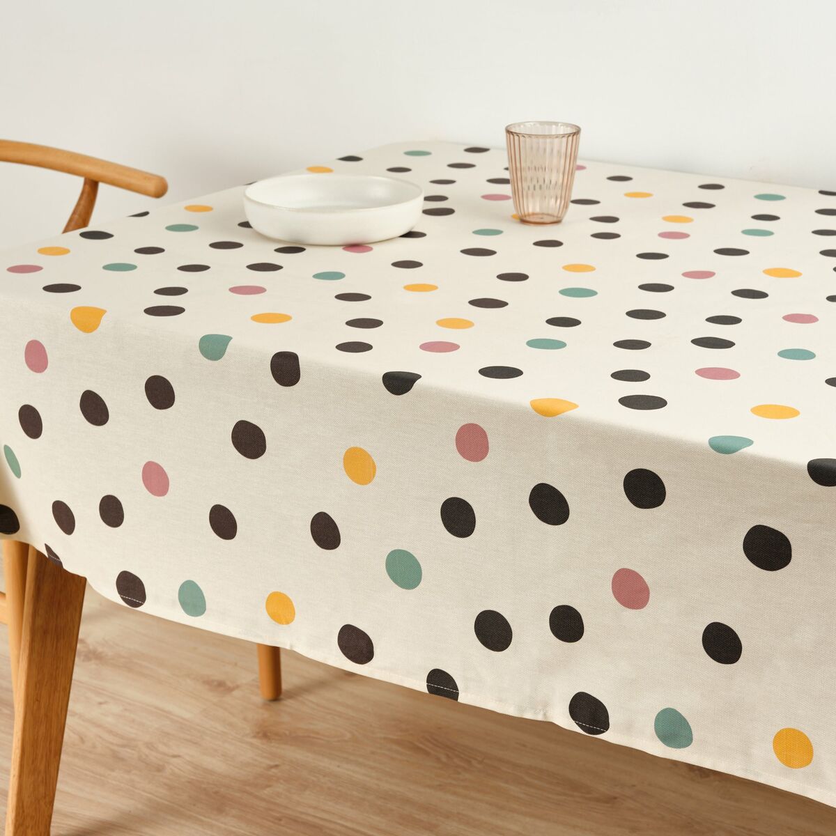 Fläckresistent bordsduk i harts Belum Cuzco Multicolour 150 x 150 cm - 10