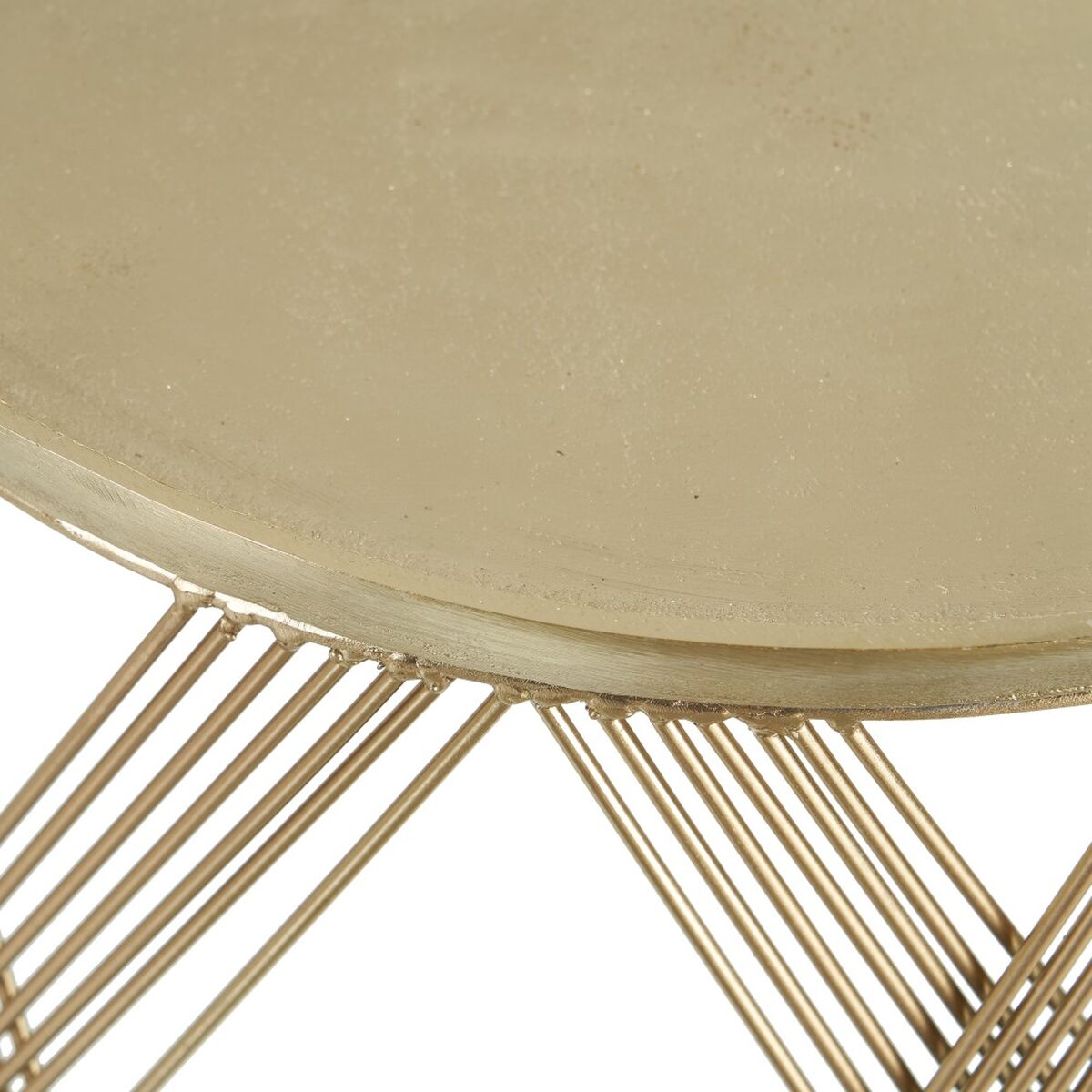 2-bordsset Gyllene 56 x 56 x 37 cm (2 antal) - 6