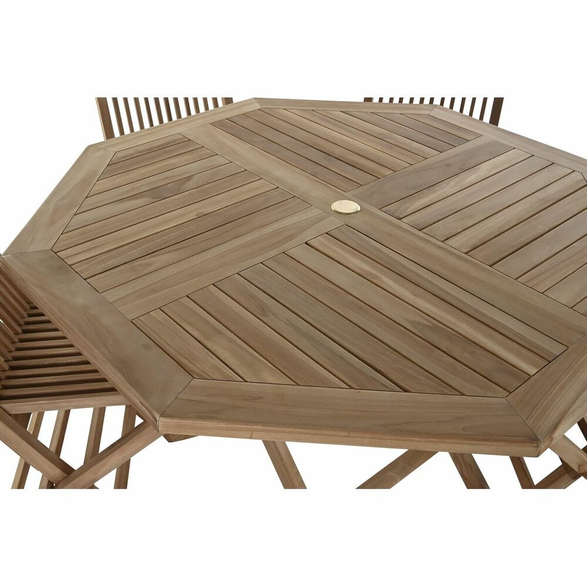 Bordsgrupp med stolar DKD Home Decor 90 cm 120 x 120 x 75 cm - 2