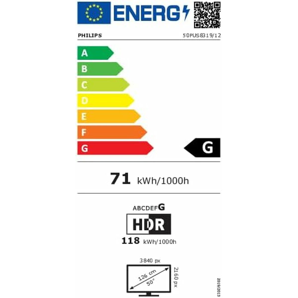 Smart TV Philips 50PUS8319/12 4K Ultra HD 50" LED HDR HDR10 - 5