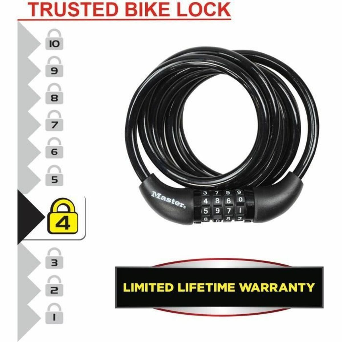 Kedja med hänglås Master Lock - 2