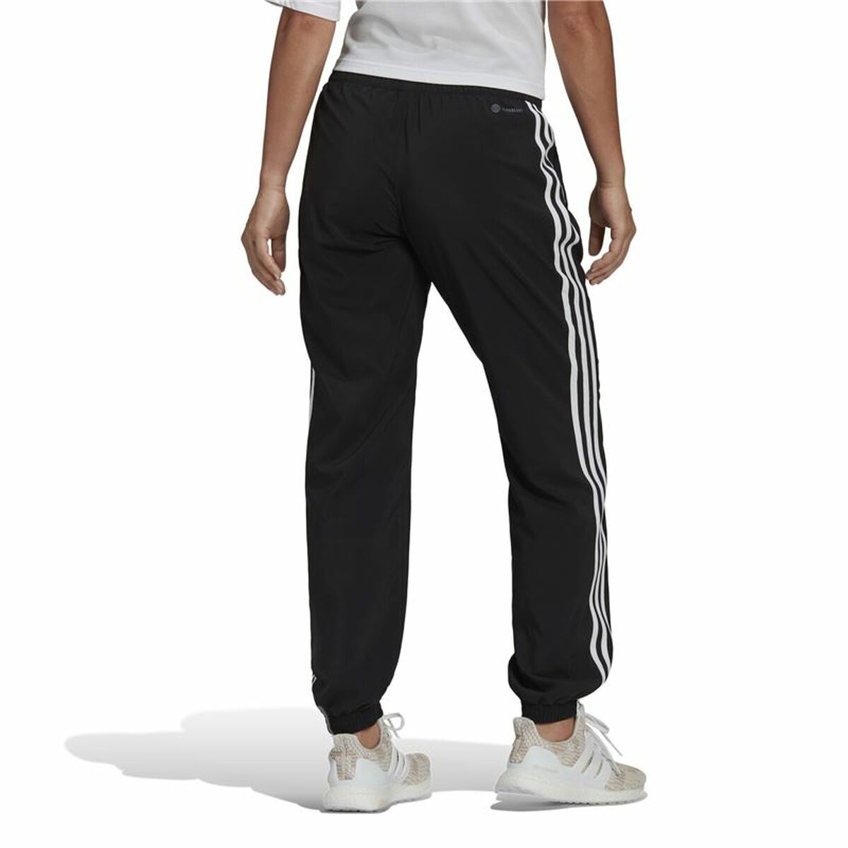 Långa träningsbyxor Adidas Icnsvn Svart Kvinna - 3