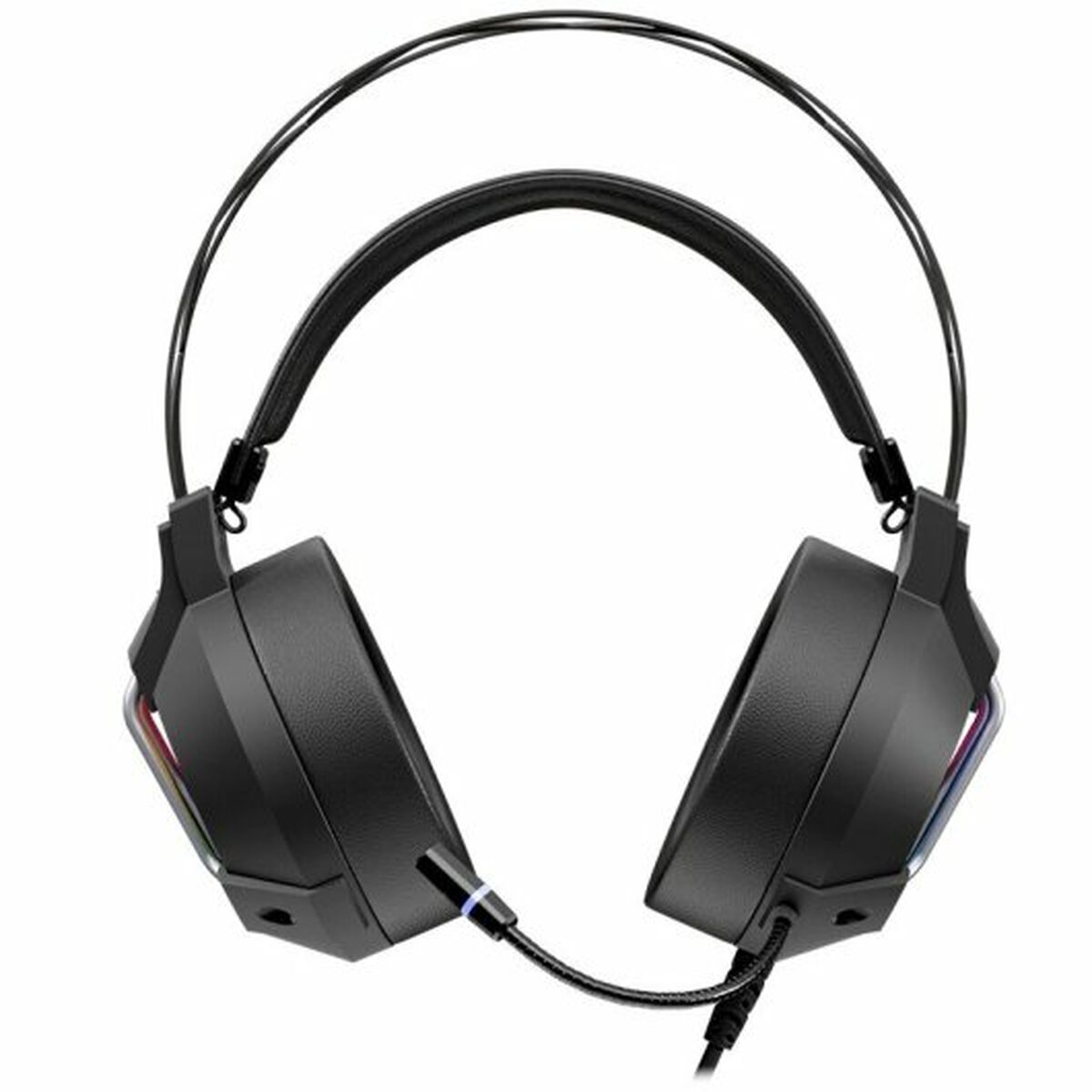 Hörlurar med Mikrofon Tempest Svart - 2