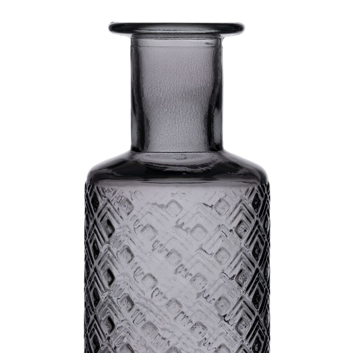 Vas Grå återvinningsglas 9 x 9 x 28 cm - 3