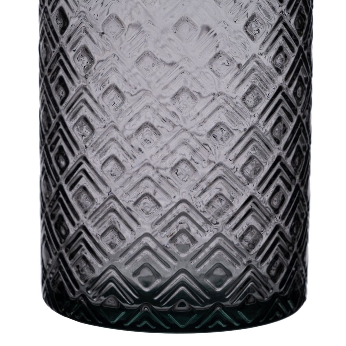 Vas Grå återvinningsglas 9 x 9 x 28 cm - 5
