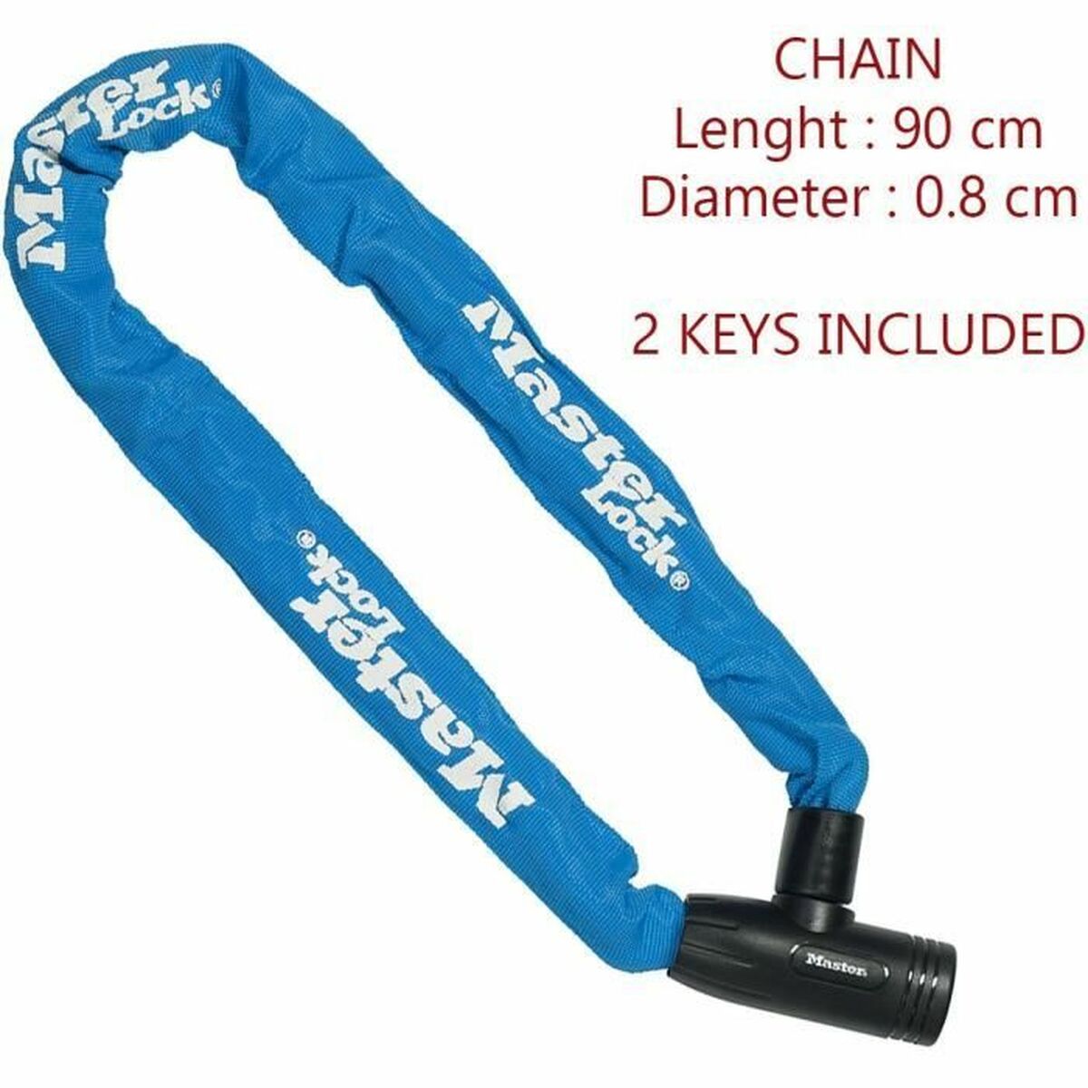 Kedja med hänglås Master Lock - 3