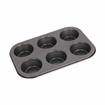 Bakform Quttin Cherry Kolstål 26,5 x 18,5 x 3 cm 6 antal (12 antal)
