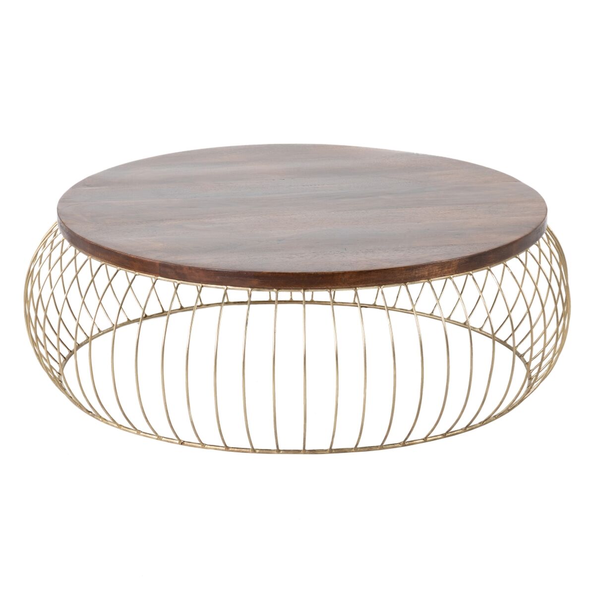 Soffbord Gyllene Naturell 103 x 103 x 33 cm