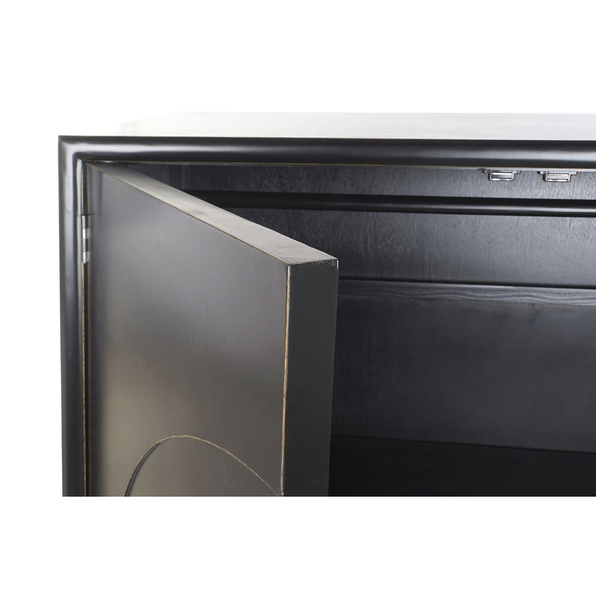 Skåp DKD Home Decor Svart Gyllene 120 x 50 x 175 cm - 3