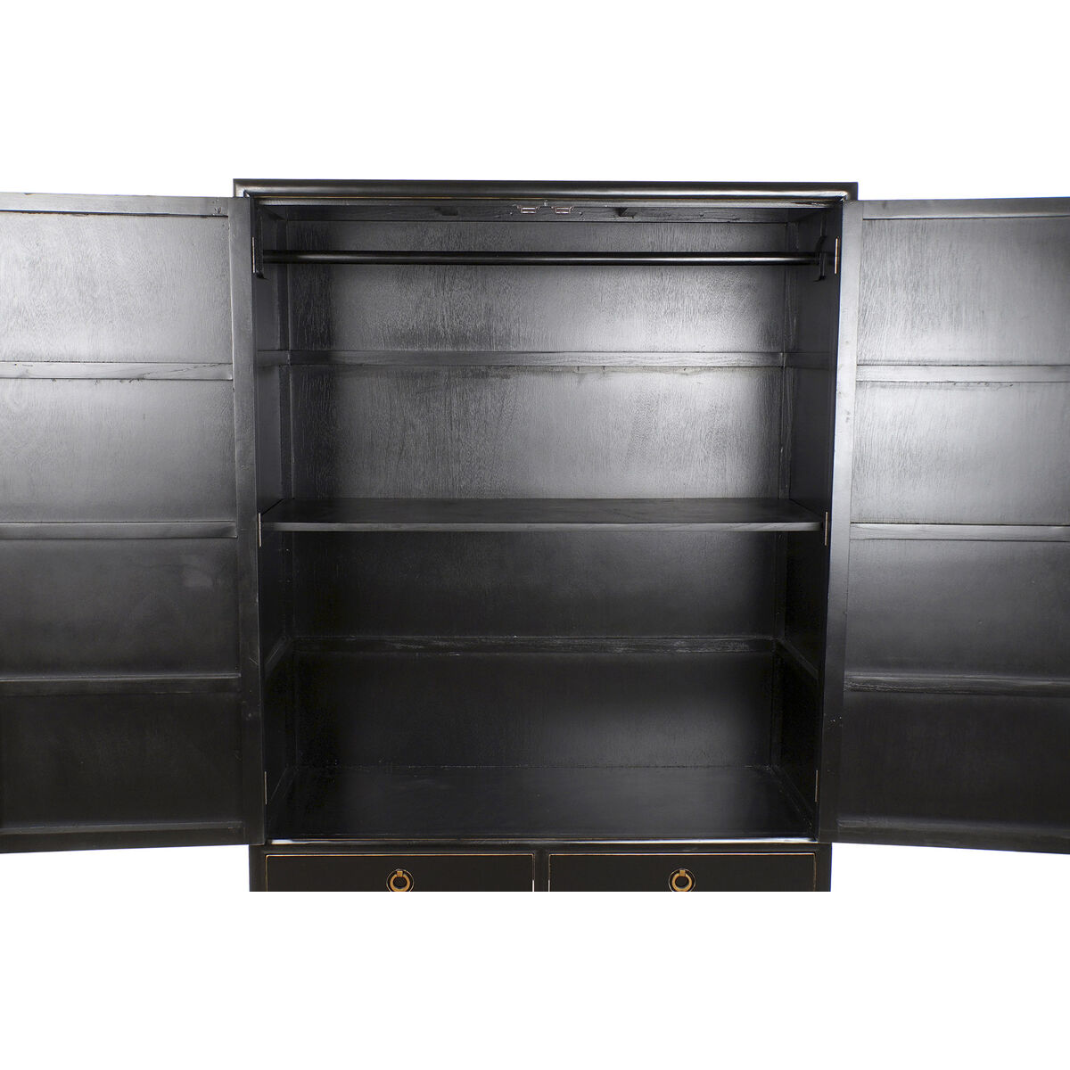 Skåp DKD Home Decor Svart Gyllene 120 x 50 x 175 cm - 5
