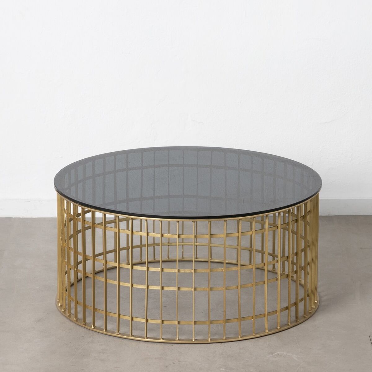 Soffbord Svart Gyllene 91 x 91 x 43 cm - 2