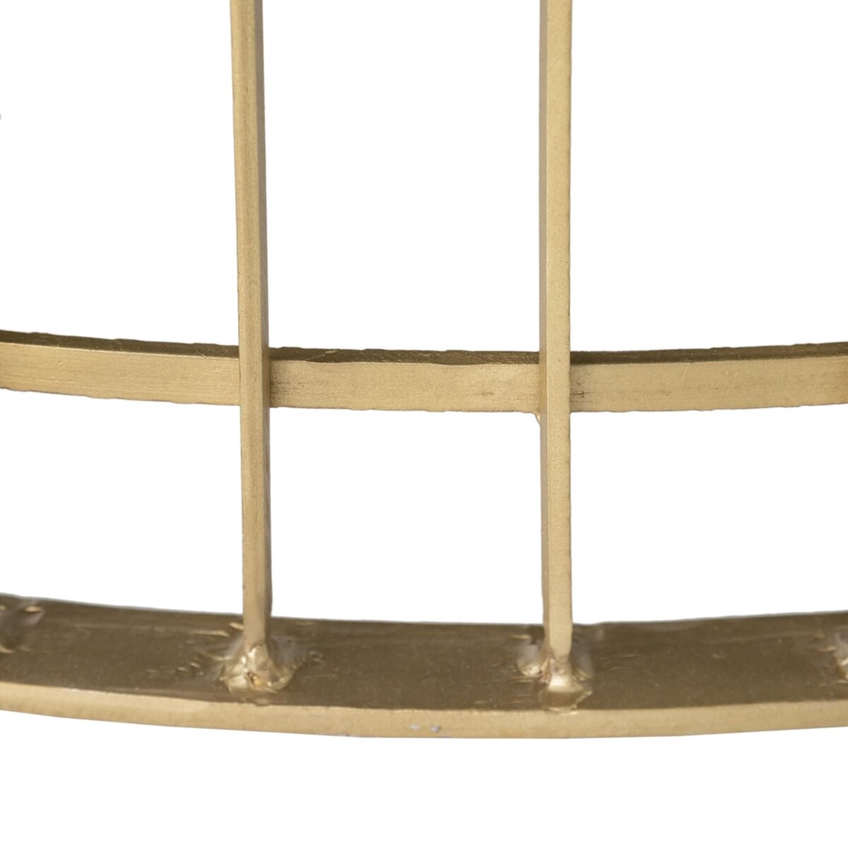 Soffbord Svart Gyllene 91 x 91 x 43 cm - 5