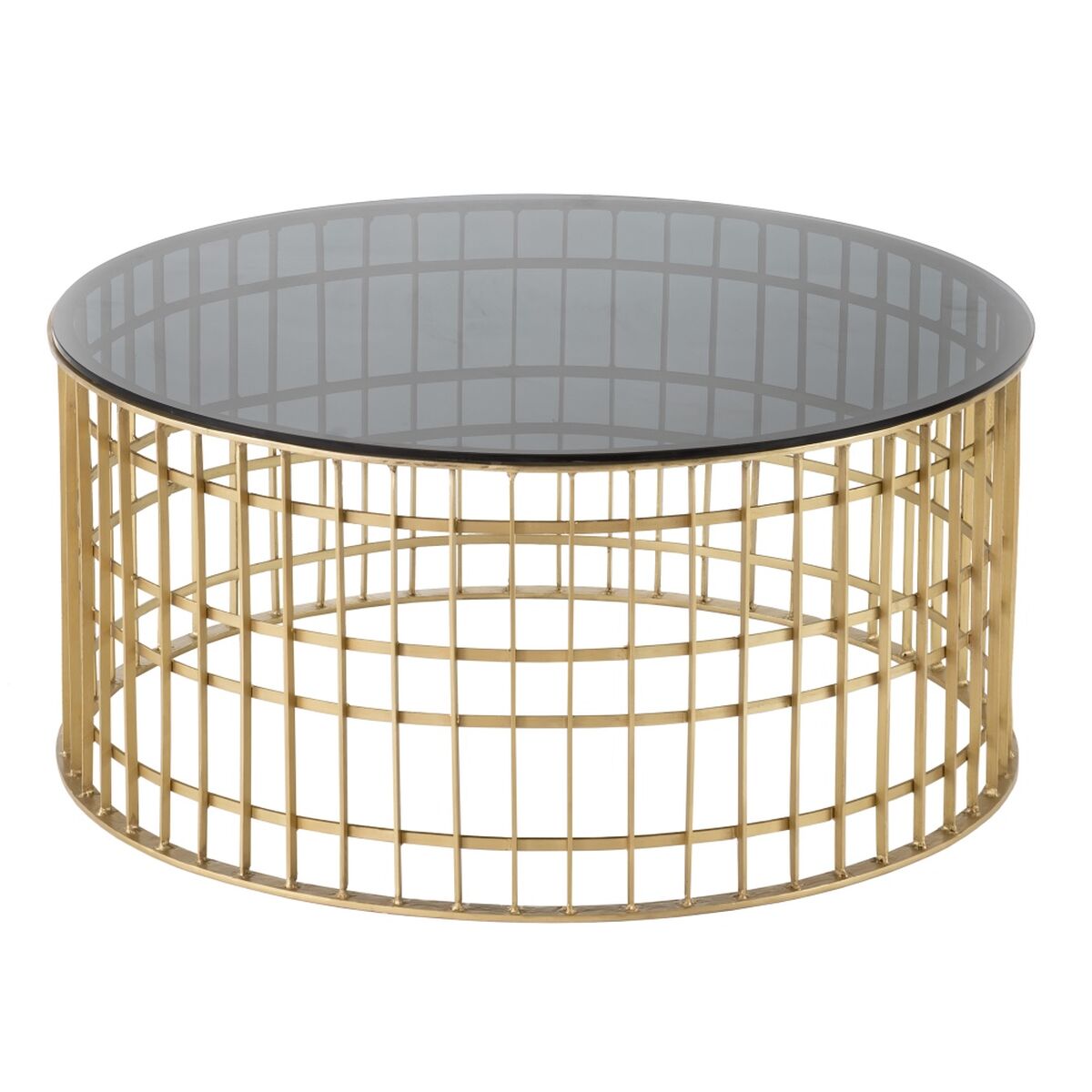 Soffbord Svart Gyllene 91 x 91 x 43 cm