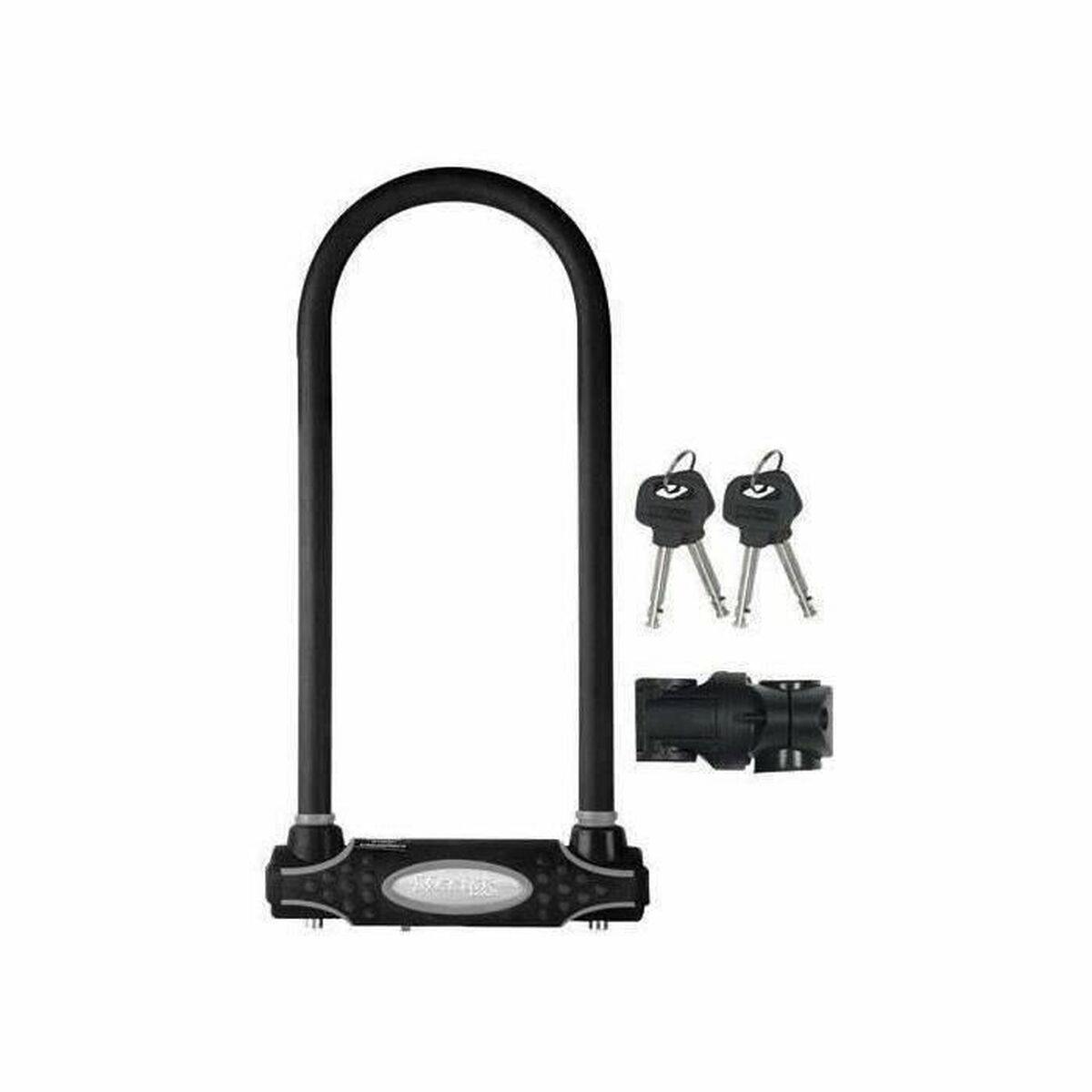 Hänglås med nyckel Master Lock Svart