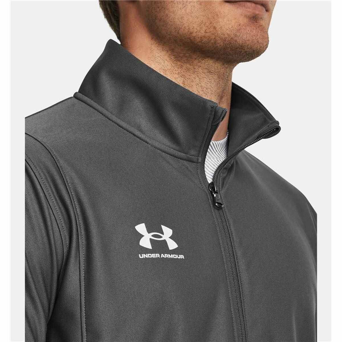 Träningsjacka Herr Under Armour Challenger Grå - 4