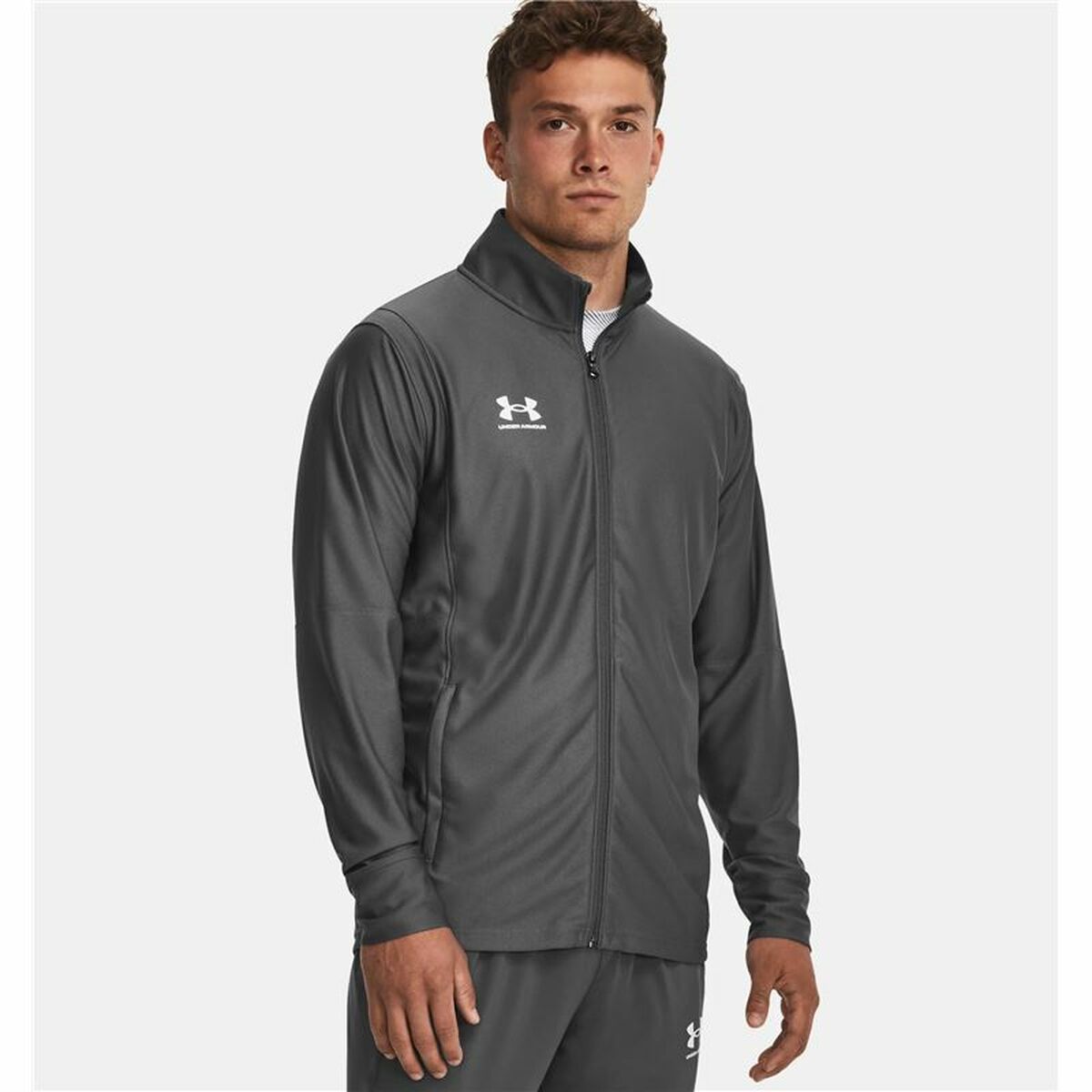 Träningsjacka Herr Under Armour Challenger Grå - 3