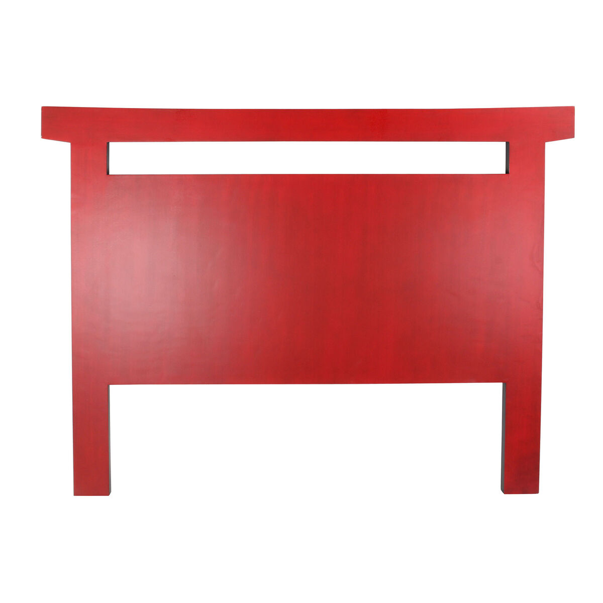 Sänggavel DKD Home Decor Svart Röd Trä Gran Trä MDF 160 x 4 x 120 cm - 4