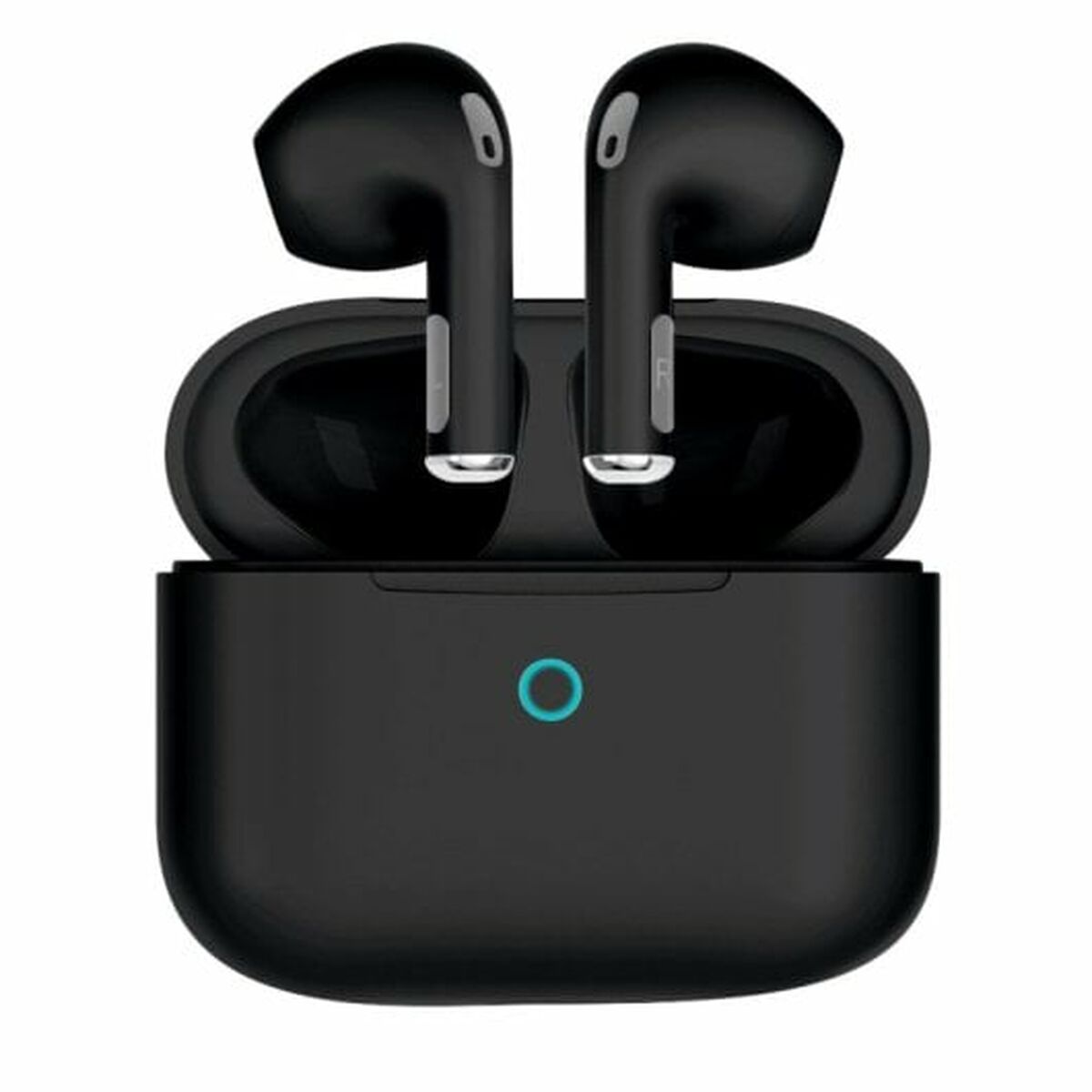 Hörlurar med Mikrofon PcCom Essential  Svart - 3