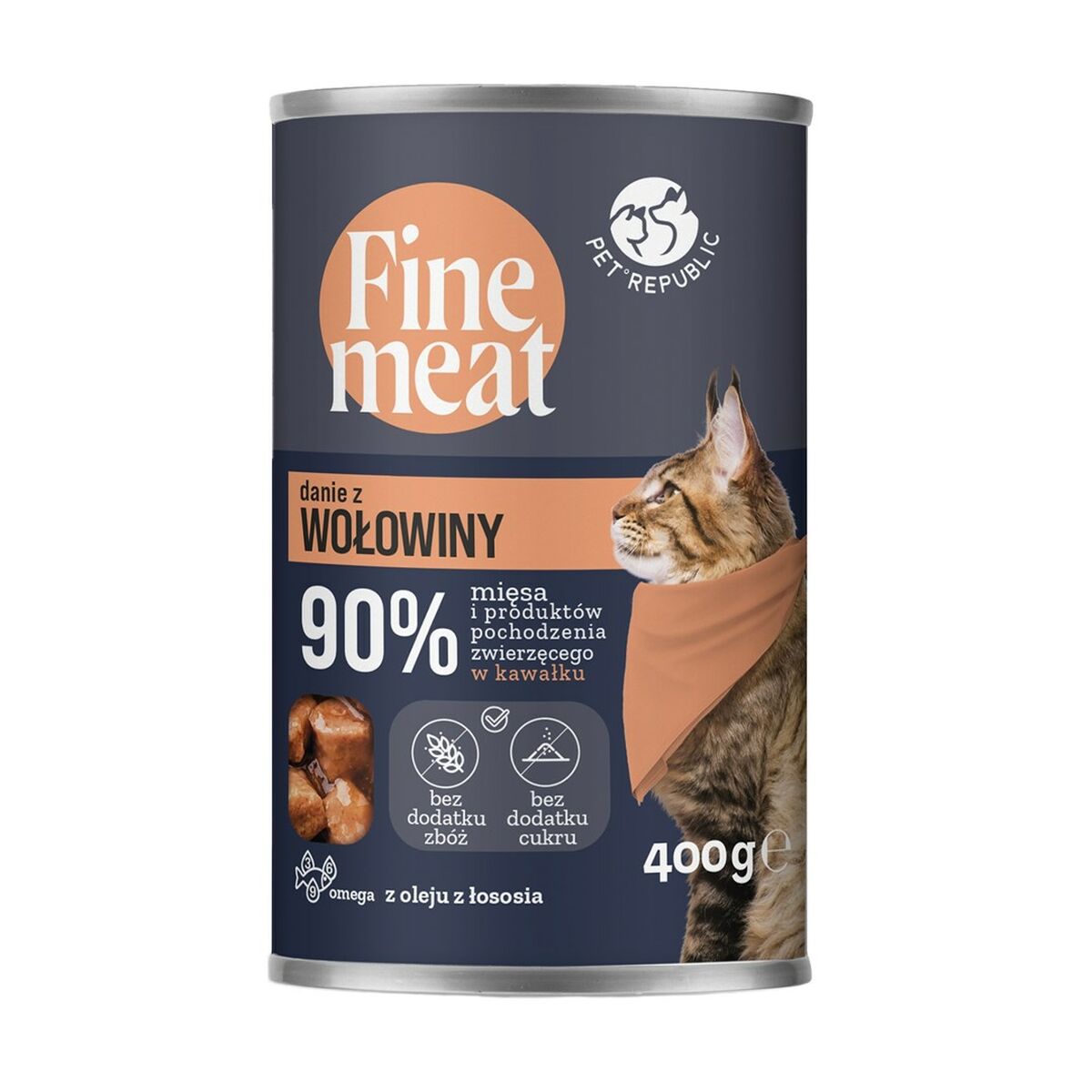 Kattmat PETREPUBLIC Fine Meat Nötkött 400 g