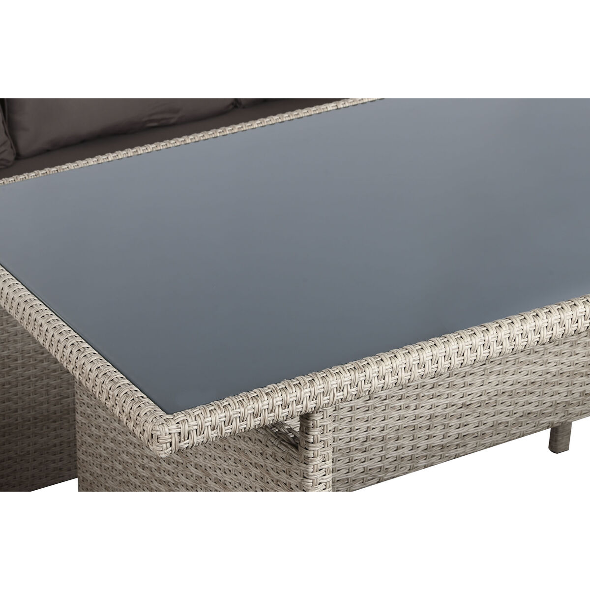 Trädgårdsmöbler DKD Home Decor Brun 177 x 72 x 80 cm (5 Delar) - 5