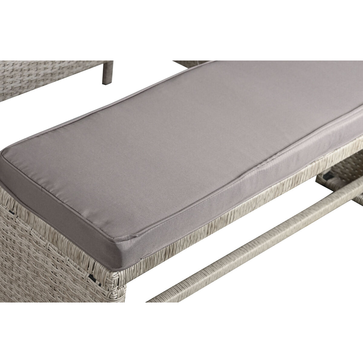 Trädgårdsmöbler DKD Home Decor Brun 177 x 72 x 80 cm (5 Delar) - 6