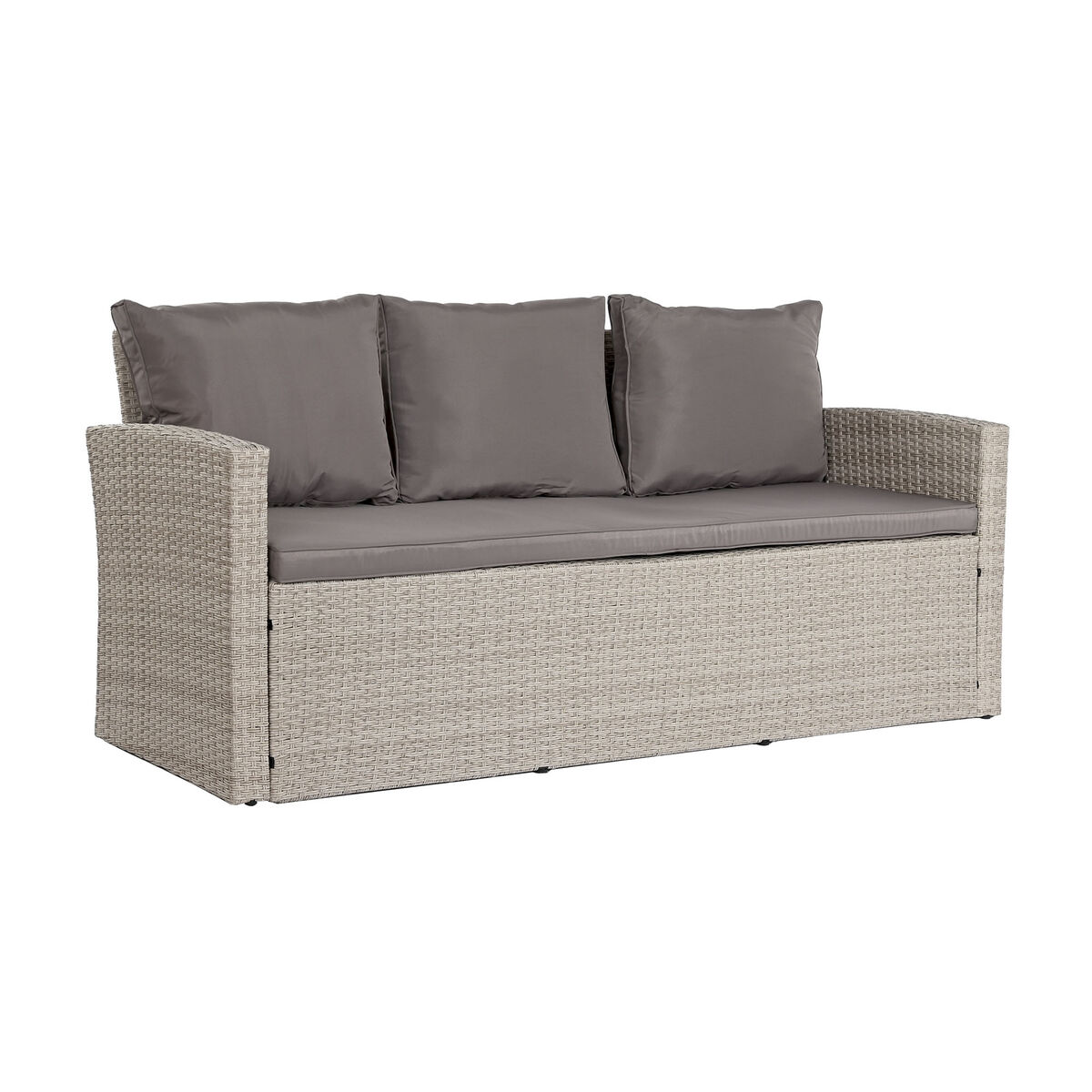 Trädgårdsmöbler DKD Home Decor Brun 177 x 72 x 80 cm (5 Delar) - 8