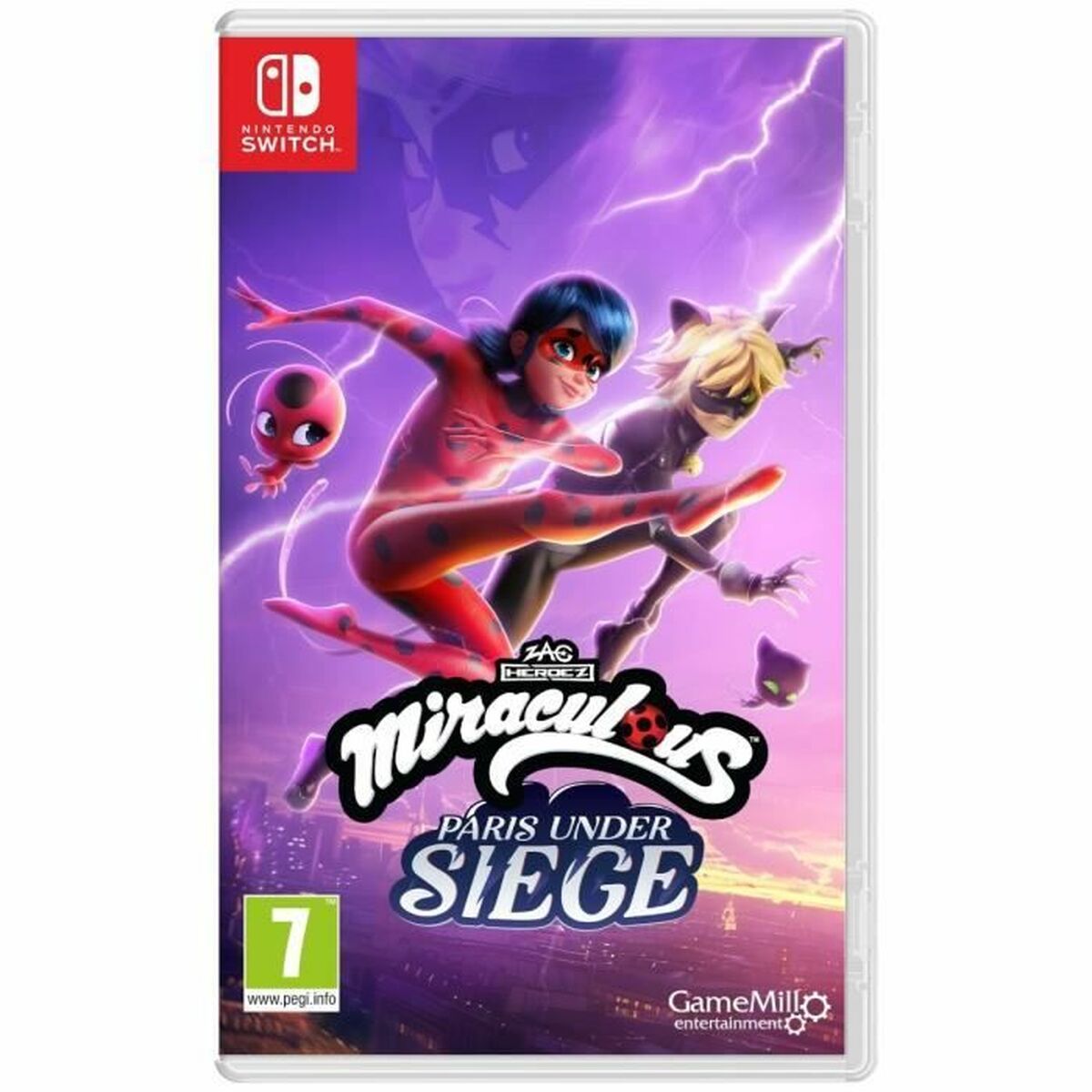TV-spel för Switch Just For Games Miraculous Paris Under Siege