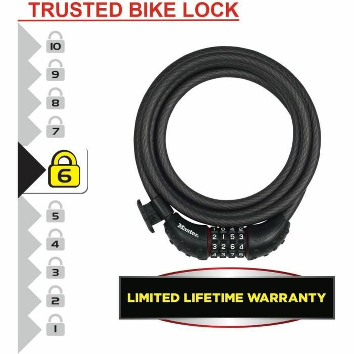 Kedja med hänglås Master Lock - 2