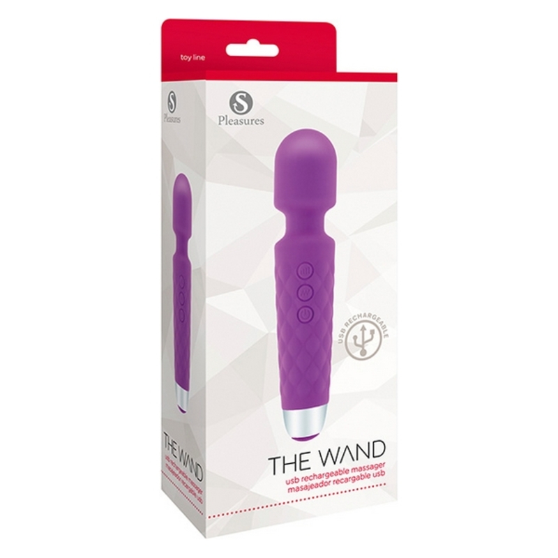 Massagemedel S Pleasures The Wand Lila - 2