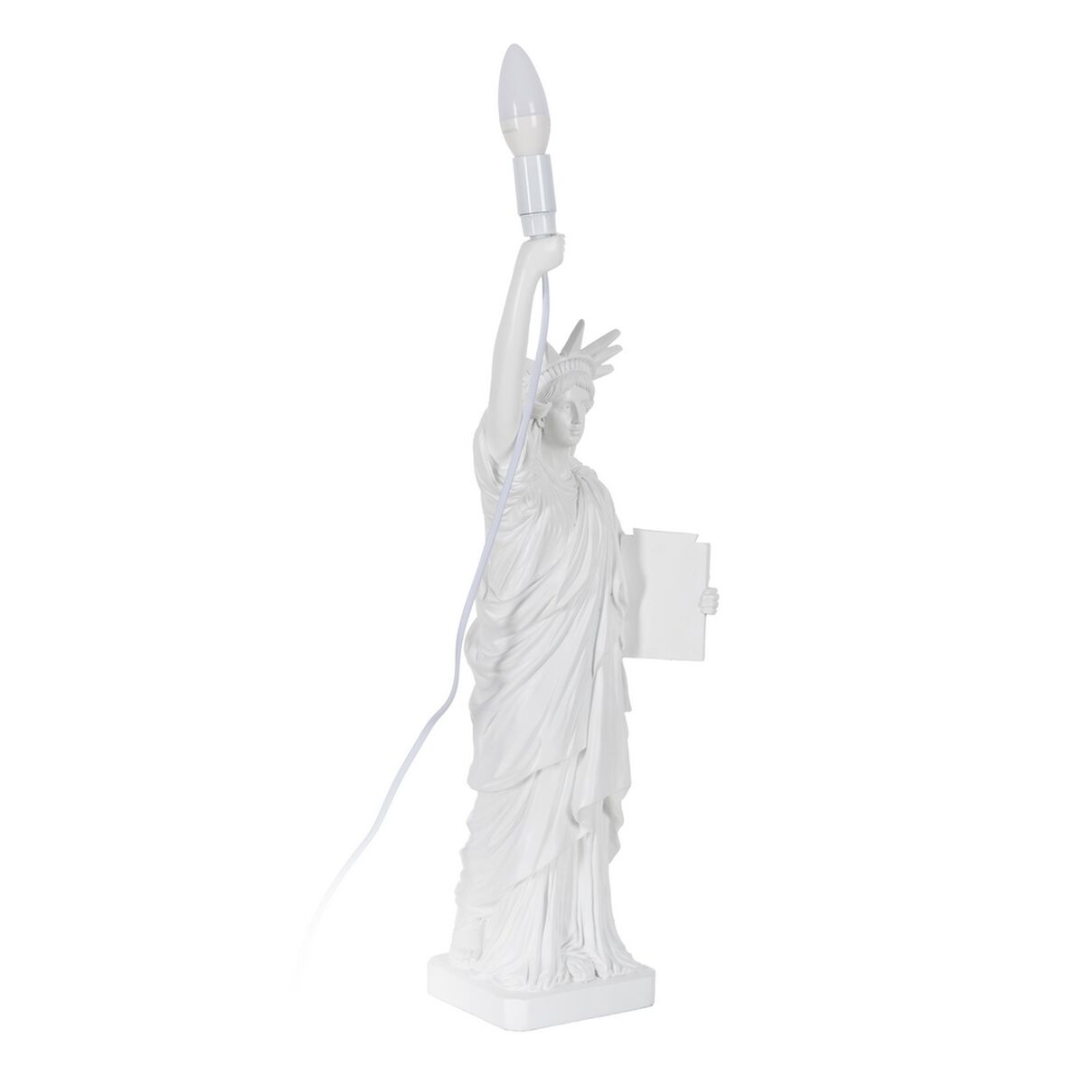 Bordslampa Vit Harts 40 W 18,5 x 17 x 57 cm - 2
